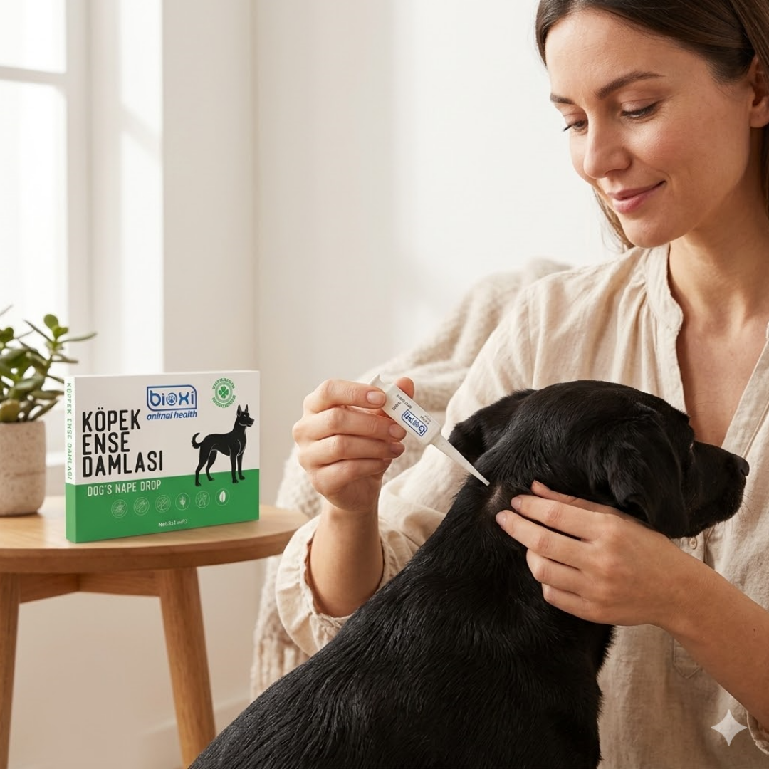 Bioxi® Köpek Pire Kene Ve Dış Parazit Ense Uygulaması 5x1 ml 5 tüp