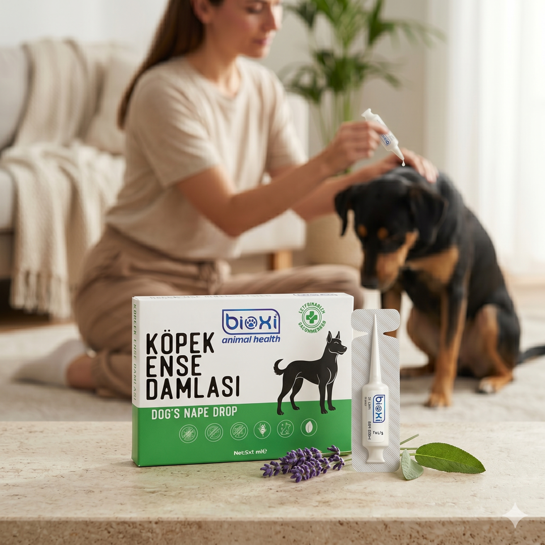 Bioxi® Köpekler İçin Pire Kene Ve Dış Parazit Ense Uygulaması 5x1 ml Tüp x 2 kutu