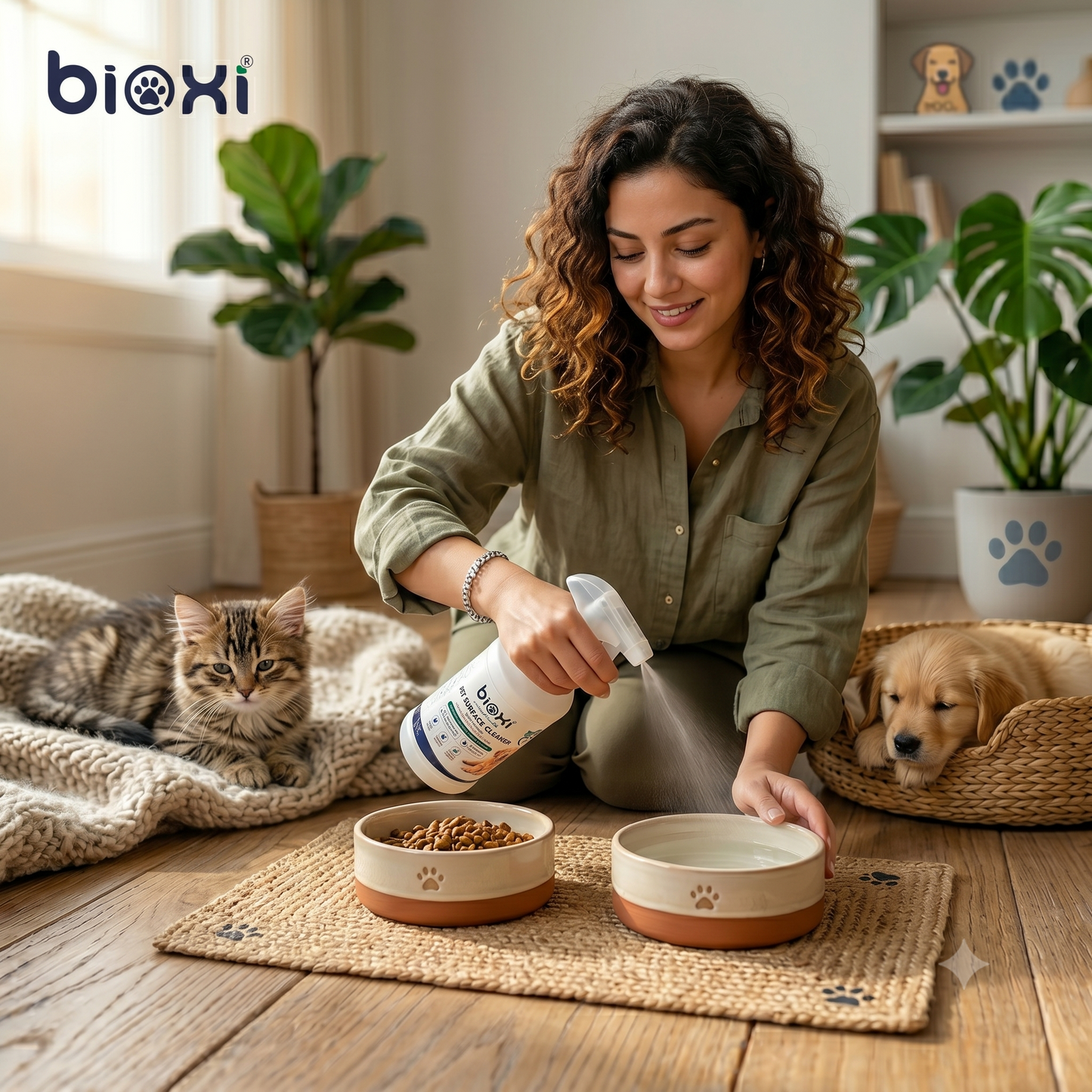 Bioxi HOCL Bazlı Patili Yüzey Temizleyici x 2adet