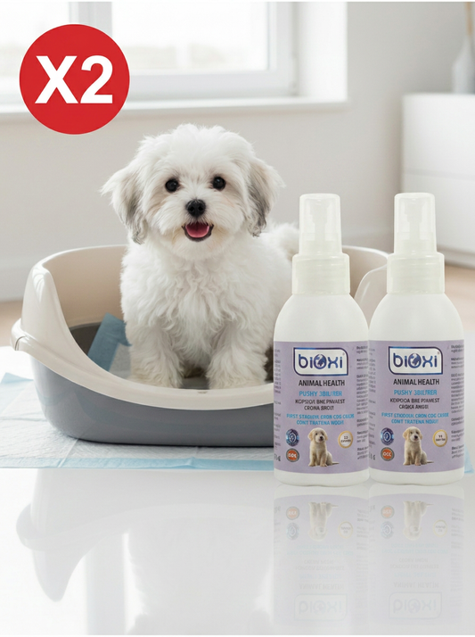 Bioxi® Puppy Trainer 100ml x 2 adet- Köpek Tuvalet Eğitim Spreyi