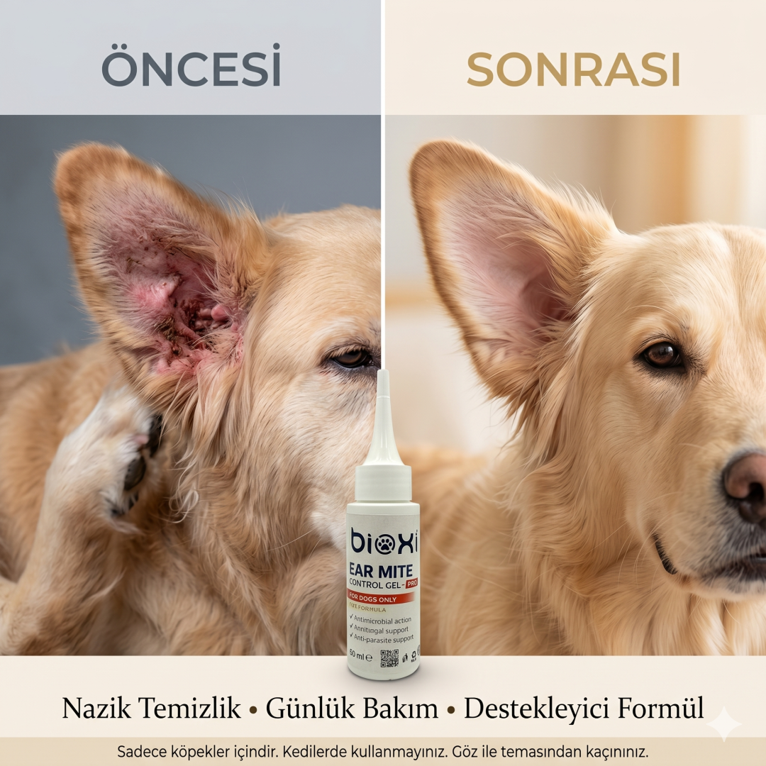 Ear Mite Köpek Kulak Uyuzu jeli