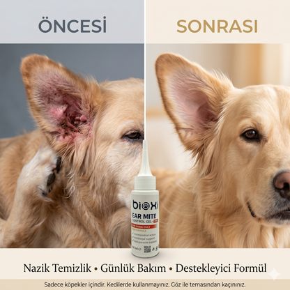 Ear Mite Köpek Kulak Uyuzu jeli