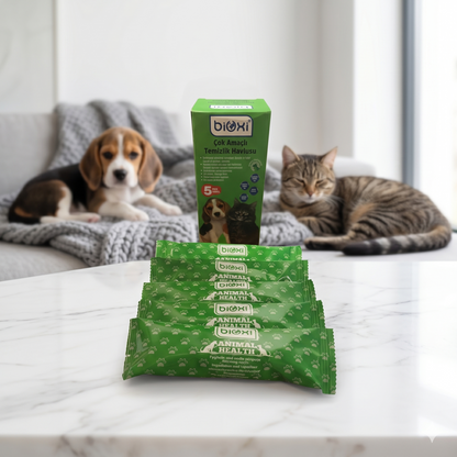 Bioxi® Animal Health Çok Amaçlı Temizlik Havlu 5'li