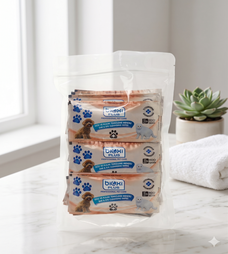 Bioxi® Animal Health Çok Amaçlı 30'lu Temizleme Mendili