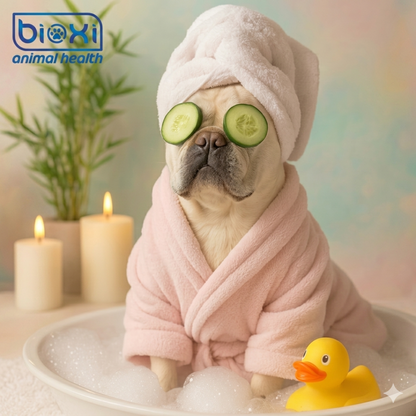 Bioxi® White Pure Shampoo – Beyaz ve Açık Renk Tüylü Kedi ve Köpekler İçin Bakım Şampuanı