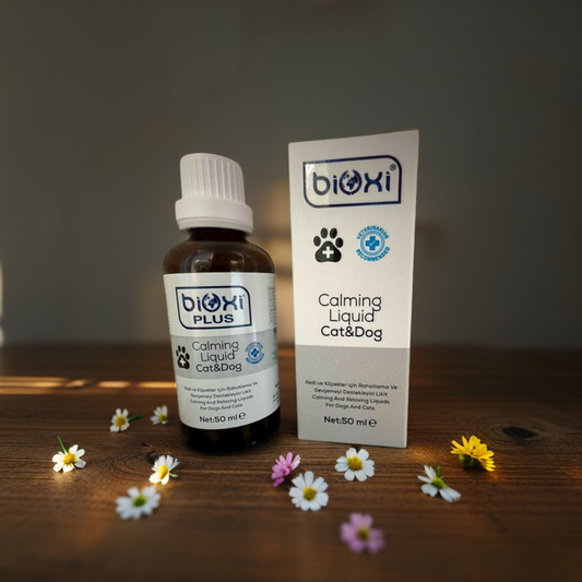 Bioxi® Plus Calming Liquid - Kedi ve Köpekler İçin Rahatlatıcı ve Sakinleştirici Destek