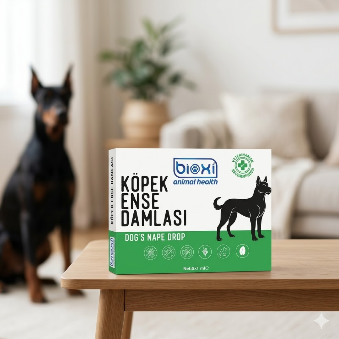 Bioxi® Köpek Pire Kene Ve Dış Parazit Ense Uygulaması 5x1 ml 5 tüp