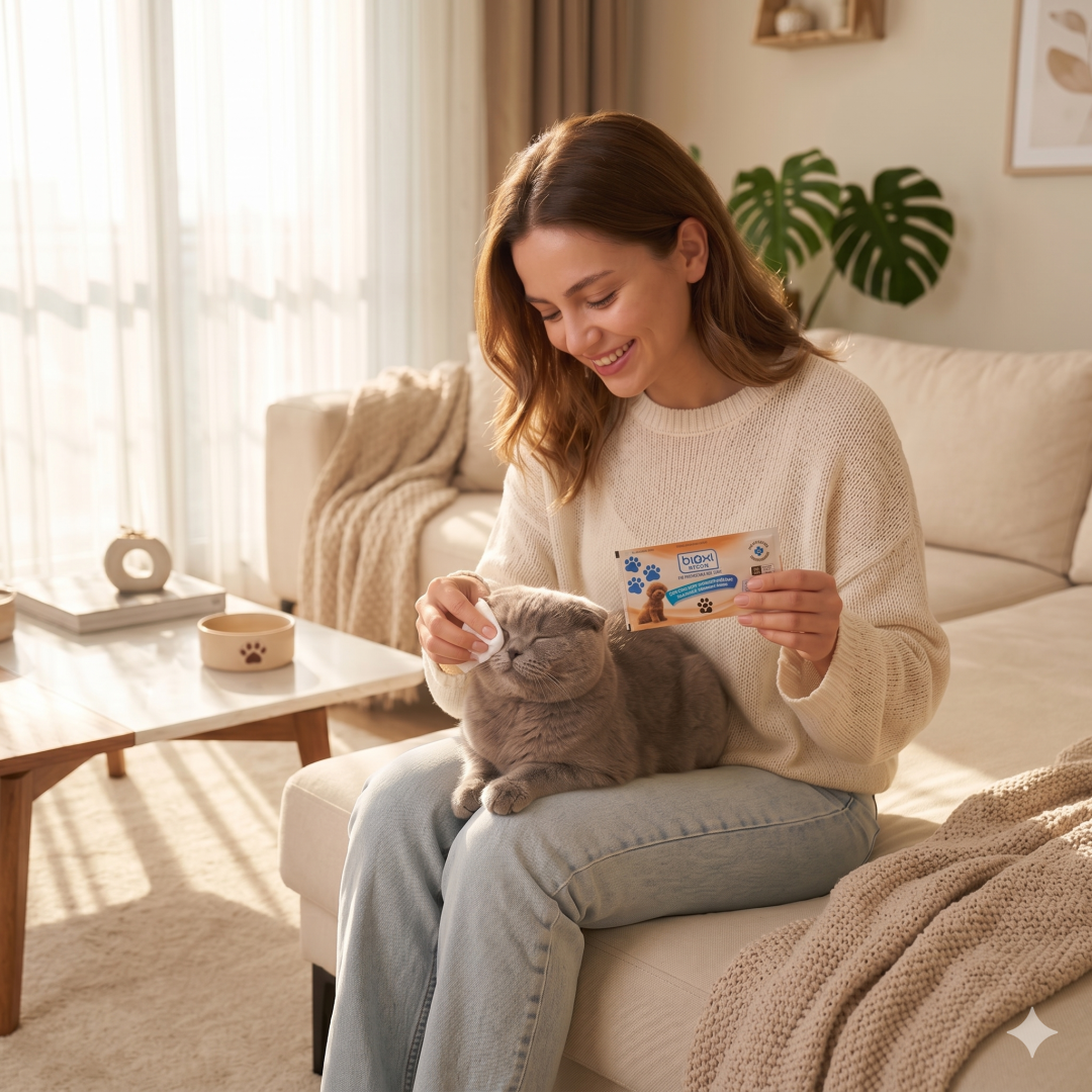 Bioxi® Animal Health Çok Amaçlı 30'lu Temizleme Mendili