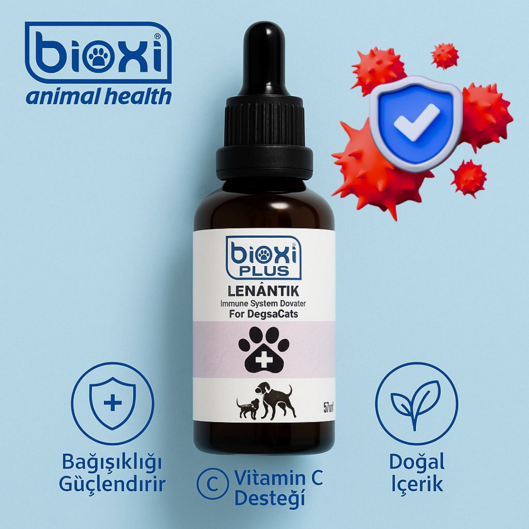 Bioxi® Plus Lenantik - Kedi Ve Köpekler İçin Bağışıklık Destekleyici Takviye