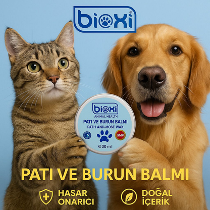 Bioxi® Pati ve Burun Balmı 30 ml- Evcil Hayvanlar İçin Besleyici ve Koruyucu Bakım Ürünü