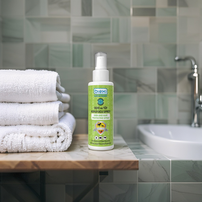 Bioxi® Deri ve Tüy Koruyucu Sprey 200 ml – Evcil Hayvanlar İçin Bakım ve Koruma