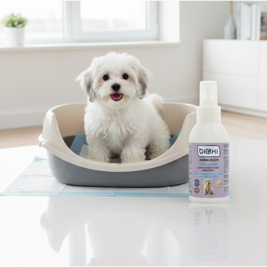 Bioxi® Puppy Trainer Tuvalet Eğitim Spreyi 100 ML - Köpekler İçin Etkili ve Güvenli Eğitim Çözümü