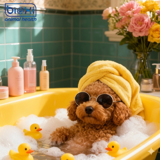 Bioxi® Gold & Brown Care Shampoo  – Altın ve Kahverengi Tüylü Kedi ve Köpekler İçin Bakım Şampuanı