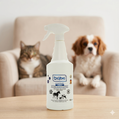 Bioxi® Animal Health Sprey  - Deri, Meme, Göz ve Kulak Bakım Ürünü
