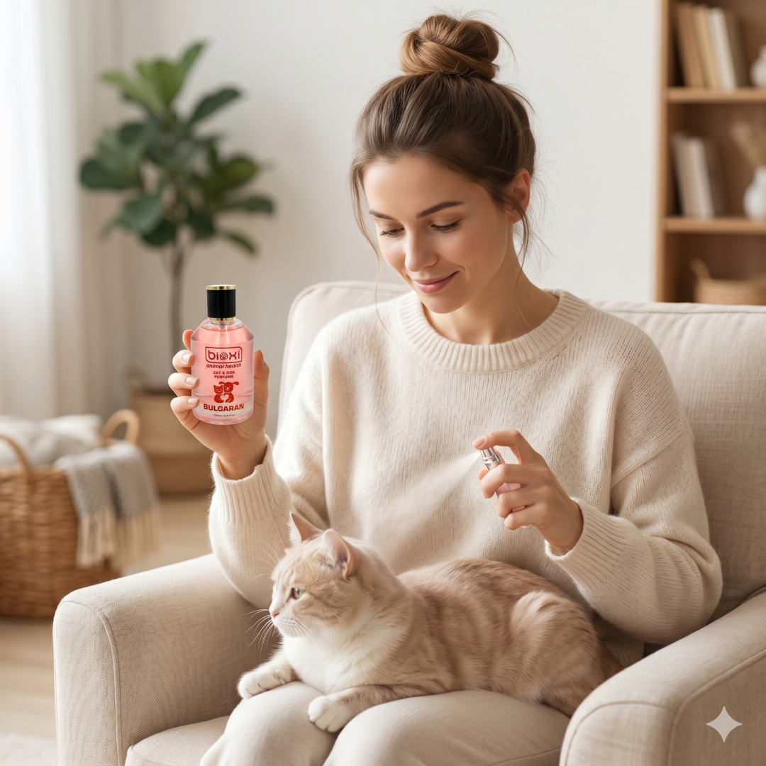 Bioxi® Cat & Dog Parfümü Bulgaran Kokusu - Çiçek Kokulu 100 ml