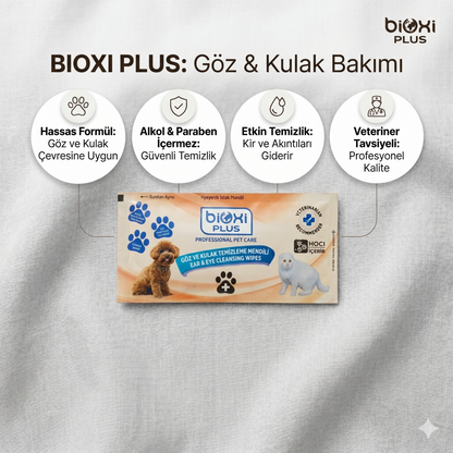 Bioxi® Animal Health Çok Amaçlı 30'lu Temizleme Mendili
