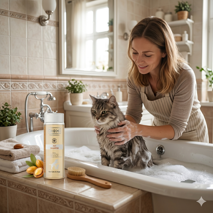 Bioxi® Vegan Kedi ve Köpek Şampuanı - Doğal Bakım ve Parlak Tüyler İçin