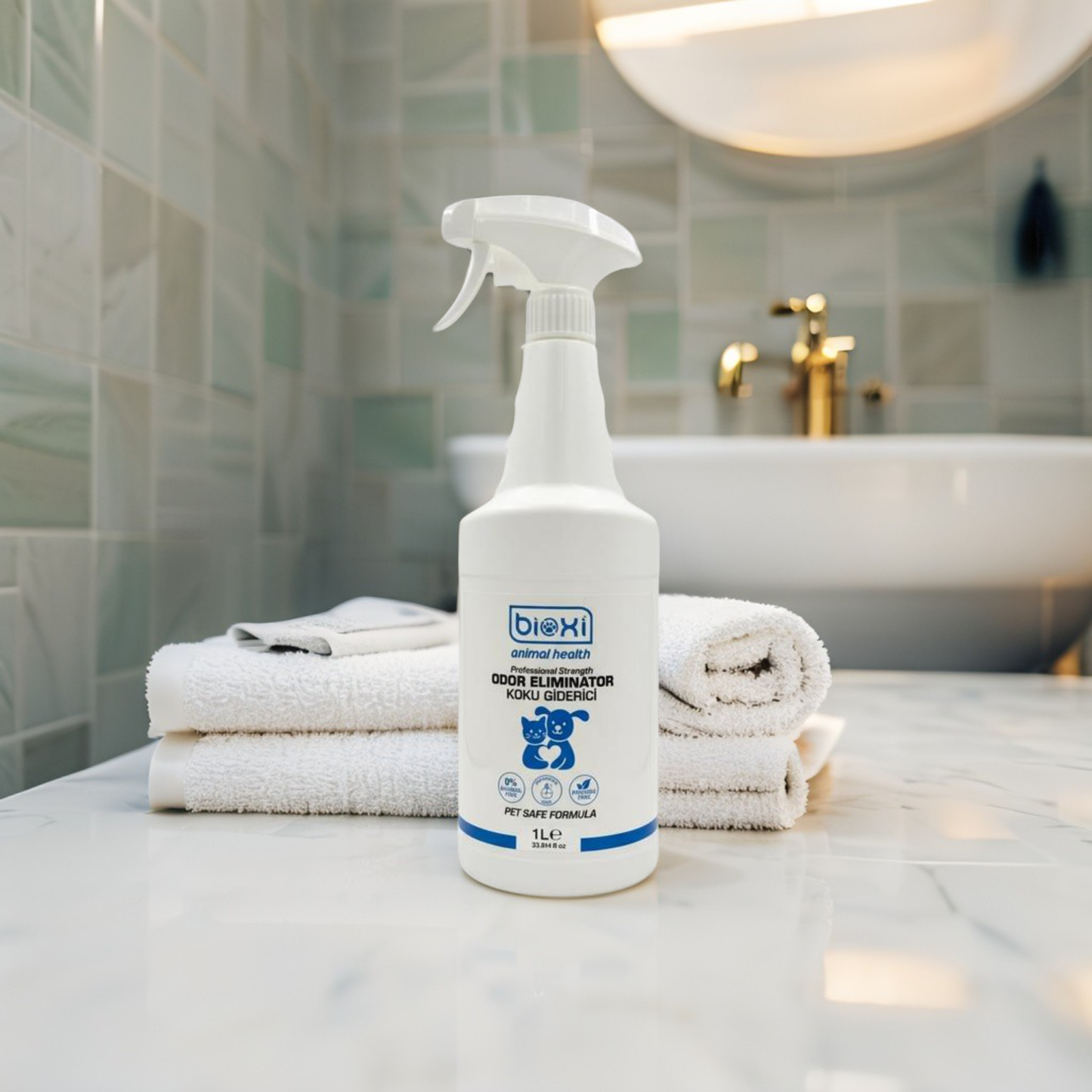 Bioxi® Evcil Hayvanlar için Odor Koku Giderici  - %100 Doğal ve Güvenli Kullanım