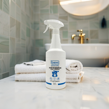 Bioxi® Evcil Hayvanlar için Odor Koku Giderici  - %100 Doğal ve Güvenli Kullanım