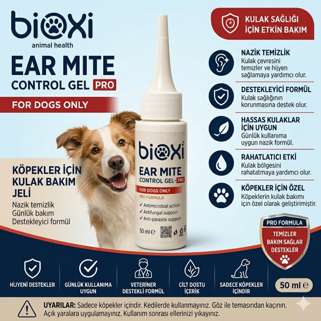 Ear Mite Köpek Kulak Uyuzu jeli