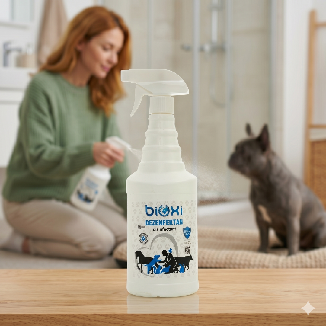 Bioxi® Veteriner ve Hayvan Dezenfektanı - Etkili Hipokloröz Asit (HOCl) Bazlı Çözüm