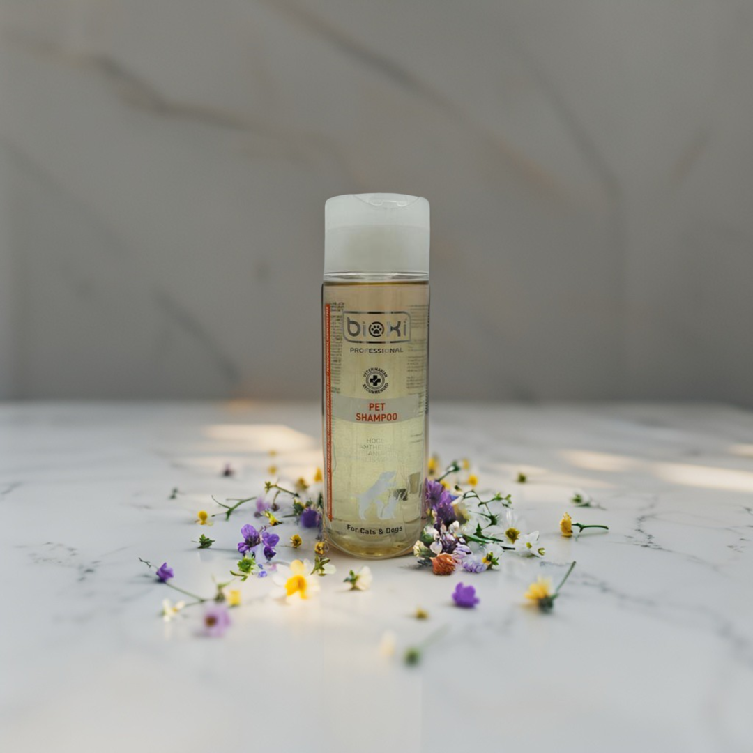 Bioxi® Vegan Kedi ve Köpek Şampuanı - Doğal Bakım ve Parlak Tüyler İçin