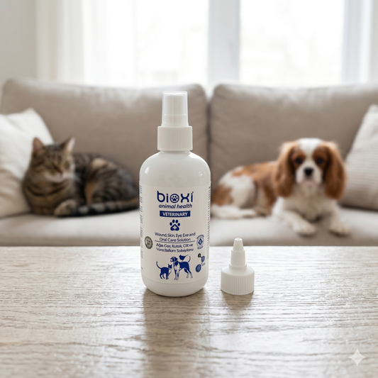 Bioxi® Animal Health Sprey  - Deri, Meme, Göz ve Kulak Bakım Ürünü