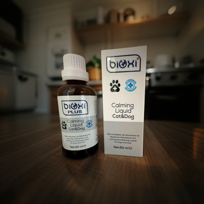 Bioxi® Plus Calming Liquid - Kedi ve Köpekler İçin Rahatlatıcı ve Sakinleştirici Destek