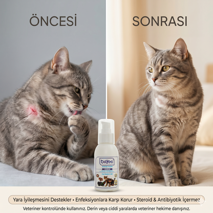 Bioxi® Animal Health + Plus 100 ML Jel - Deri ve Yara Bakımı