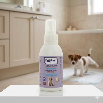 Bioxi® Puppy Trainer Tuvalet Eğitim Spreyi 100 ML - Köpekler İçin Etkili ve Güvenli Eğitim Çözümü