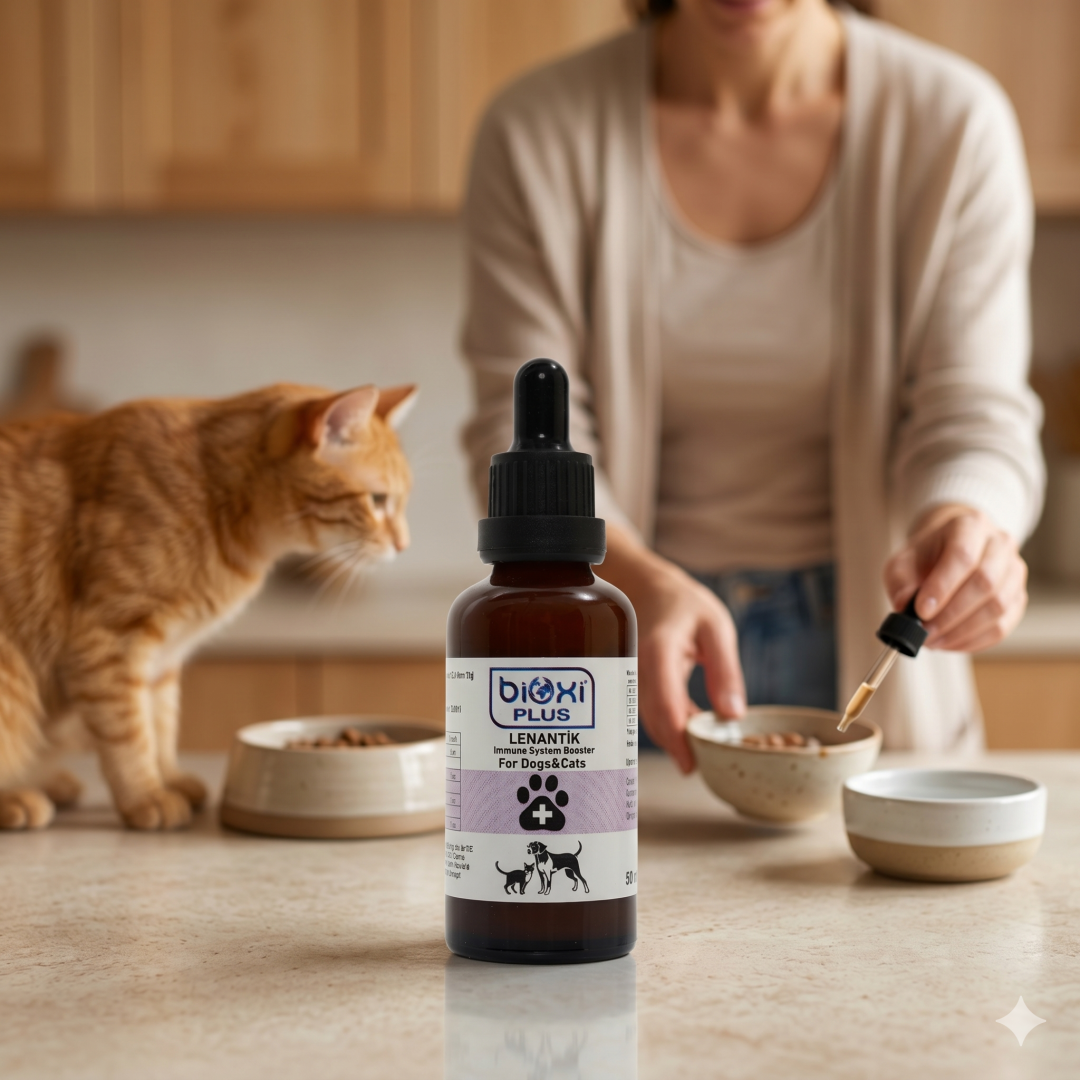 Bioxi® Plus Lenantik - Kedi Ve Köpekler İçin Bağışıklık Destekleyici Takviye