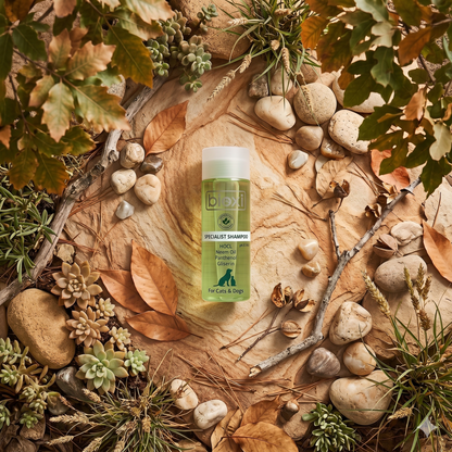 Bioxi® Arındırıcı Şampuan 200 ml - Evcil Hayvanlar İçin Doğal Pire ve Kene Önleyici Şampuan