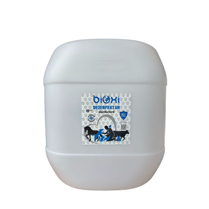 Bioxi® Veteriner ve Hayvancılık Dezenfektanı - Etkili Hipokloröz Asit (HOCl) Bazlı Çözüm